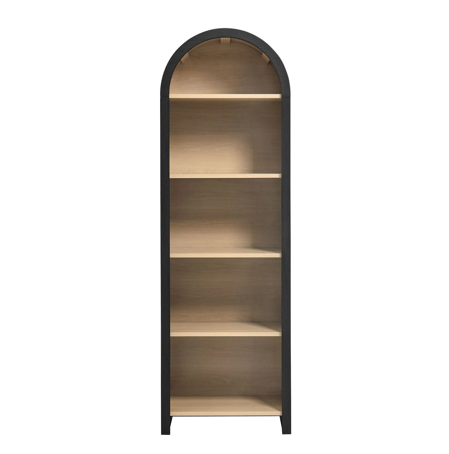 Evie Arched Narrow Bookcase Display Cabinet by Modway EEI-7201 FredCo