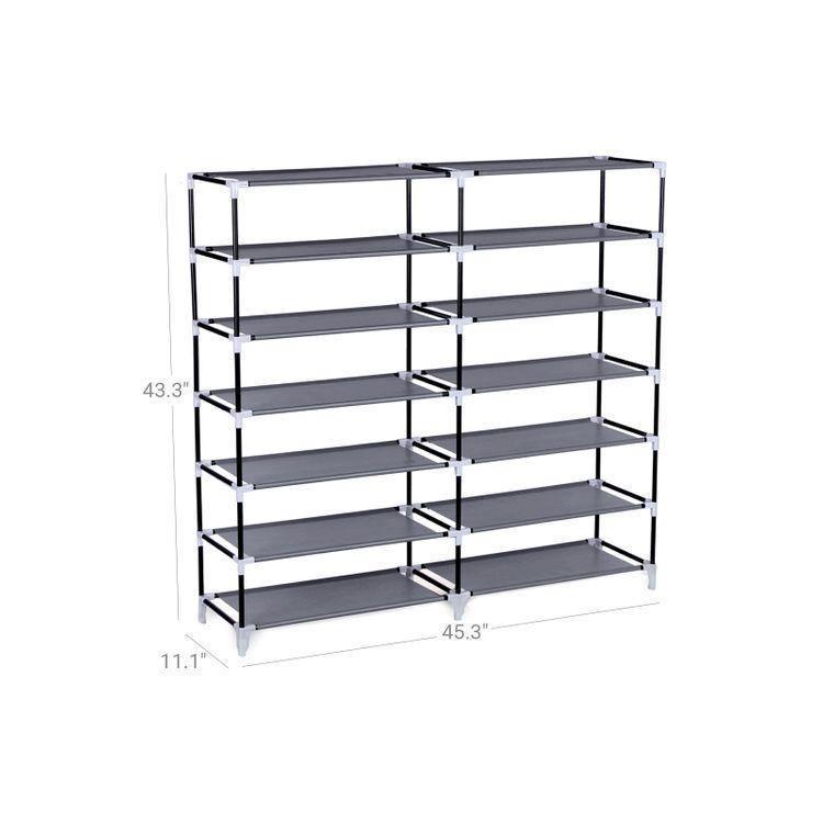 Fabric Cover Shoe Rack FredCo