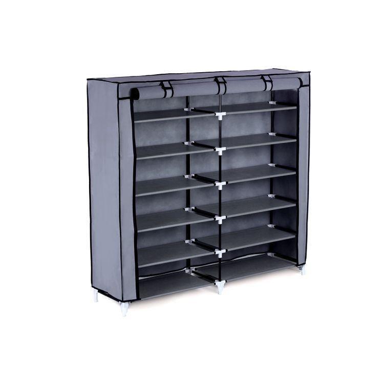 Fabric Cover Shoe Rack FredCo