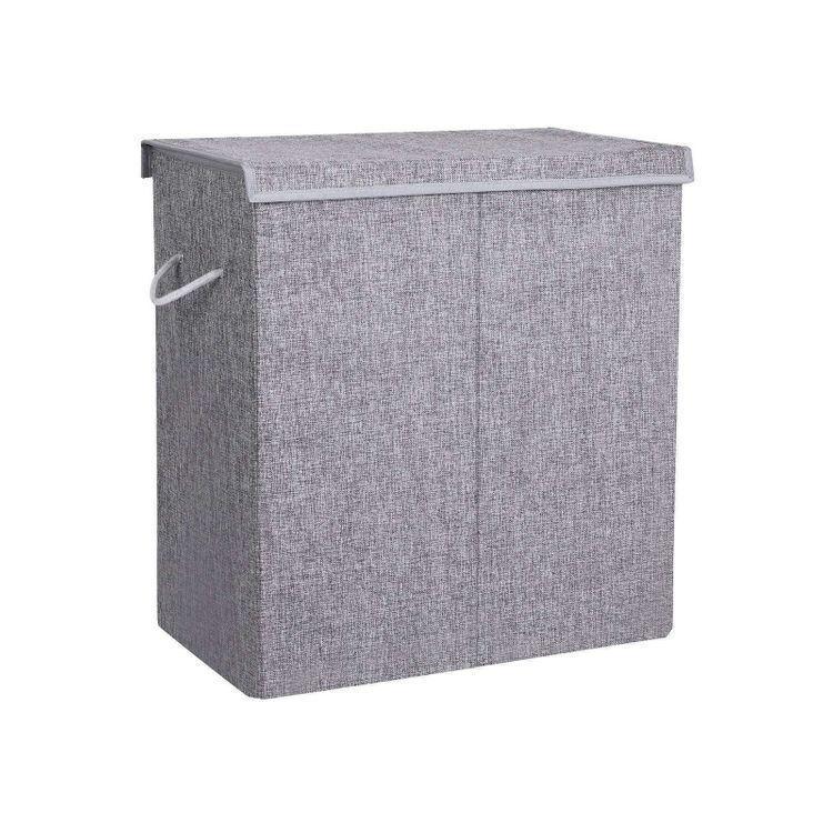 Fabric Double Laundry Hamper FredCo