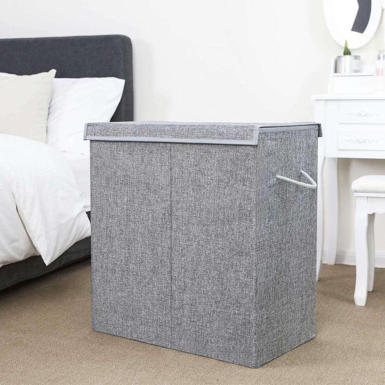 Fabric Double Laundry Hamper FredCo