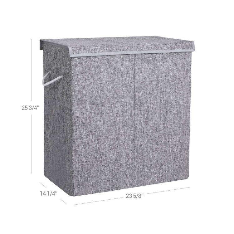 Fabric Double Laundry Hamper FredCo