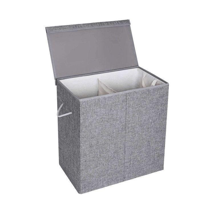 Fabric Double Laundry Hamper FredCo