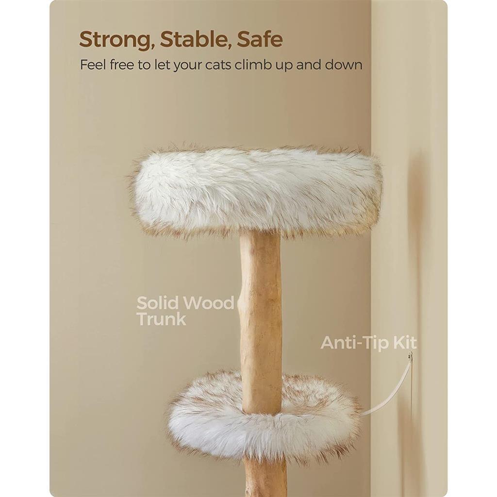 Feandrea Modern Wood Cat Tree FredCo