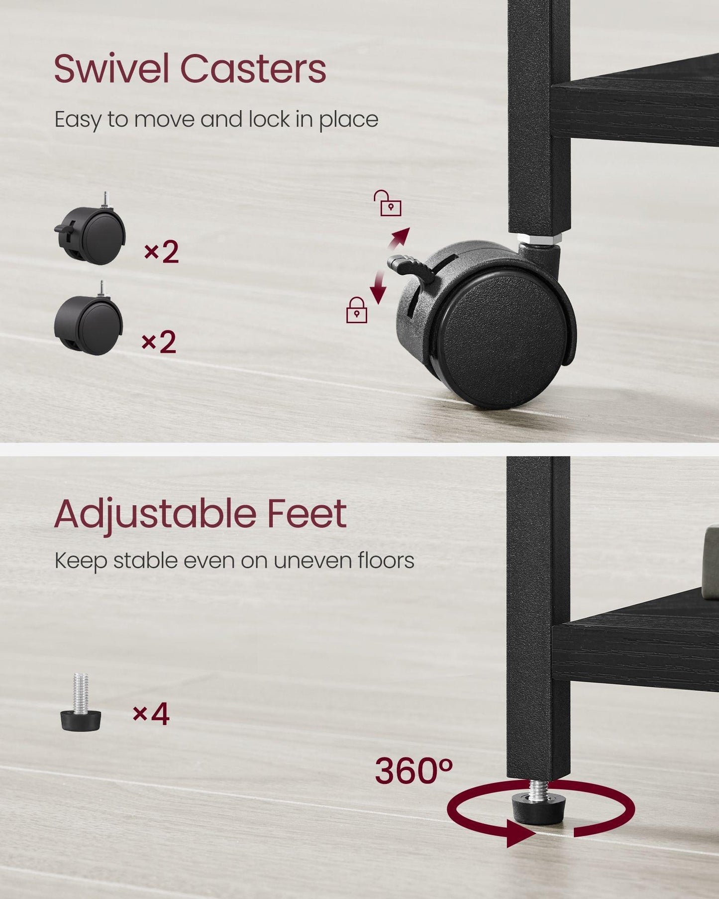 File Cabinet Black FredCo