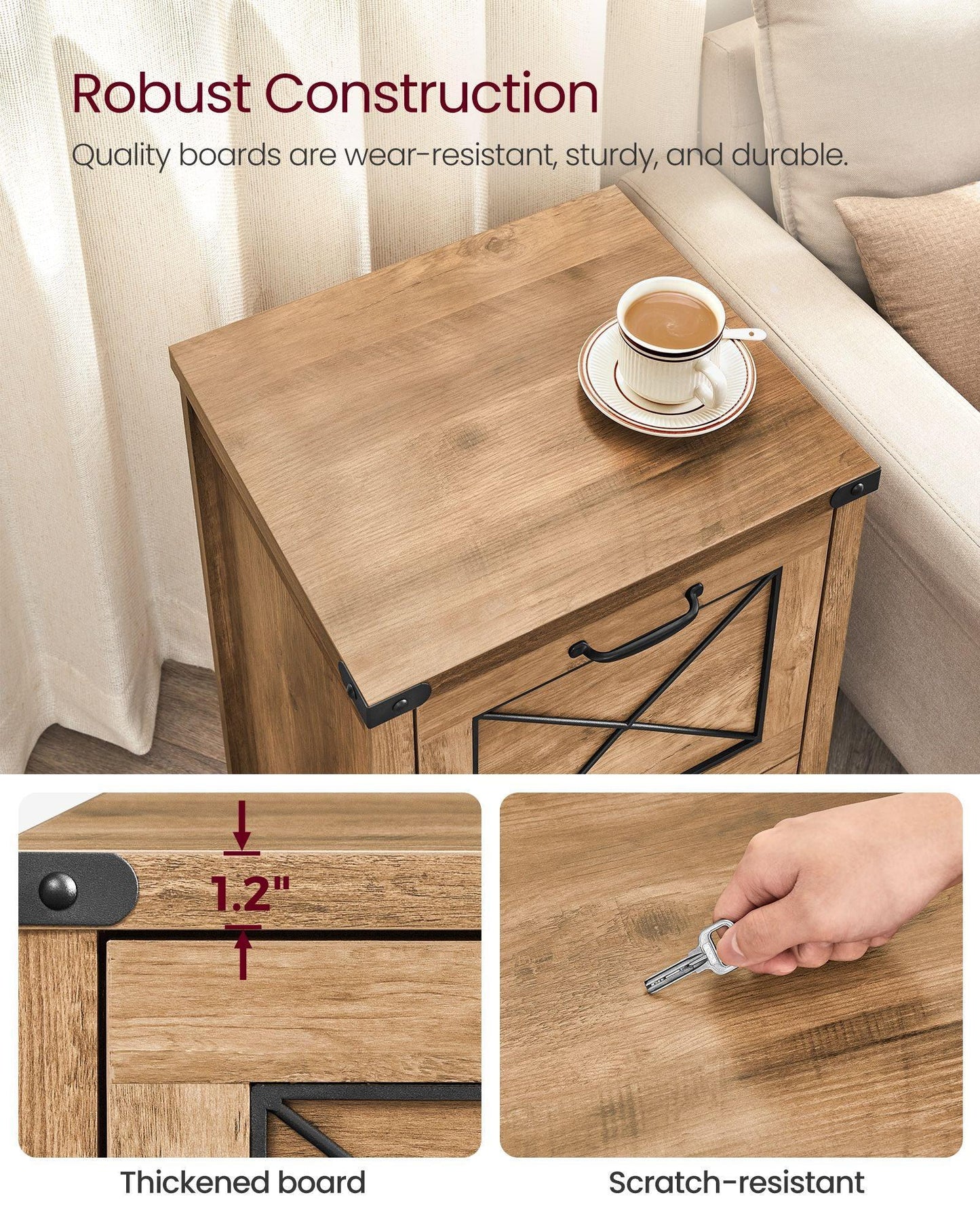 File Cabinet with 2 File Drawers FredCo