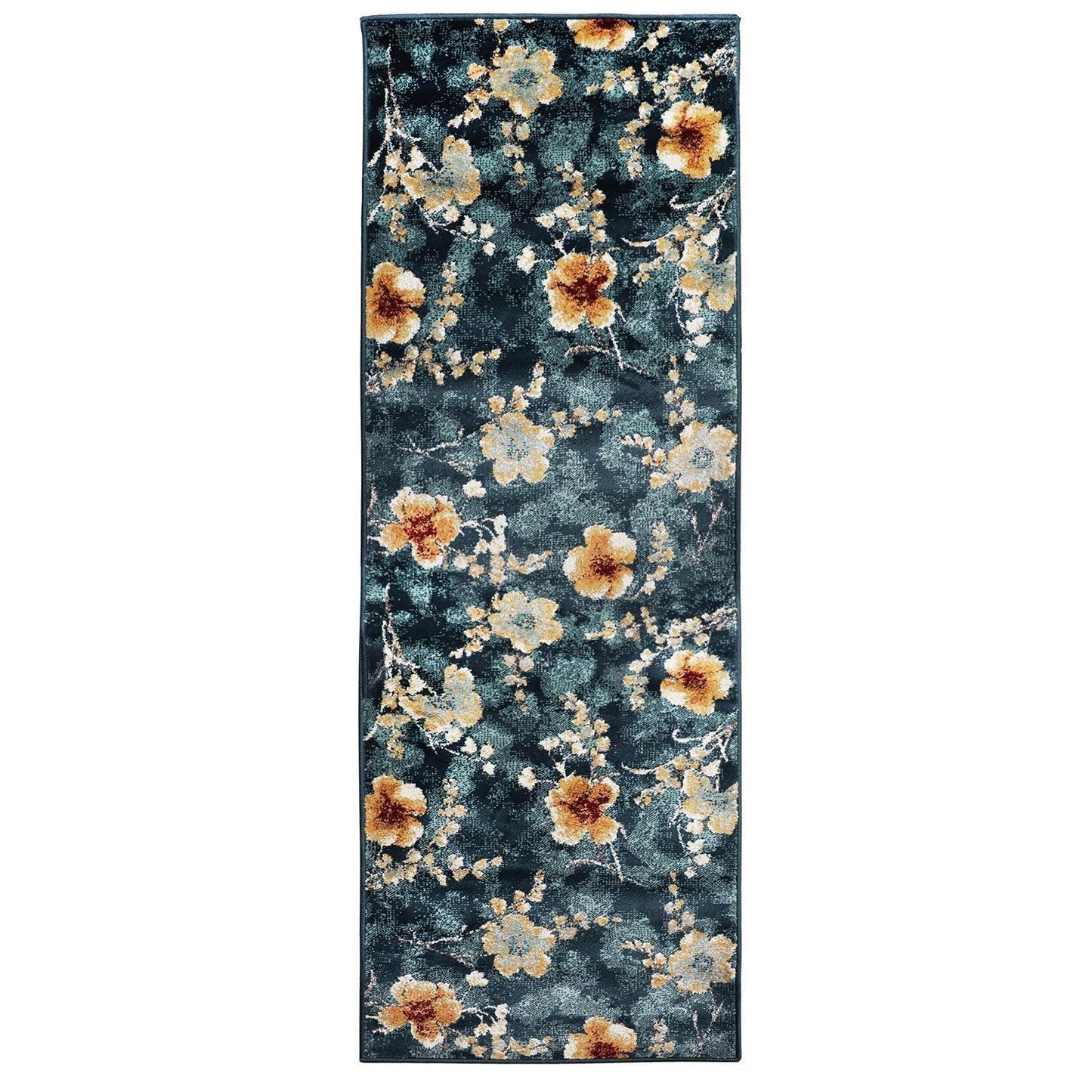 Fiore Modern Oriental Floral Rug FredCo