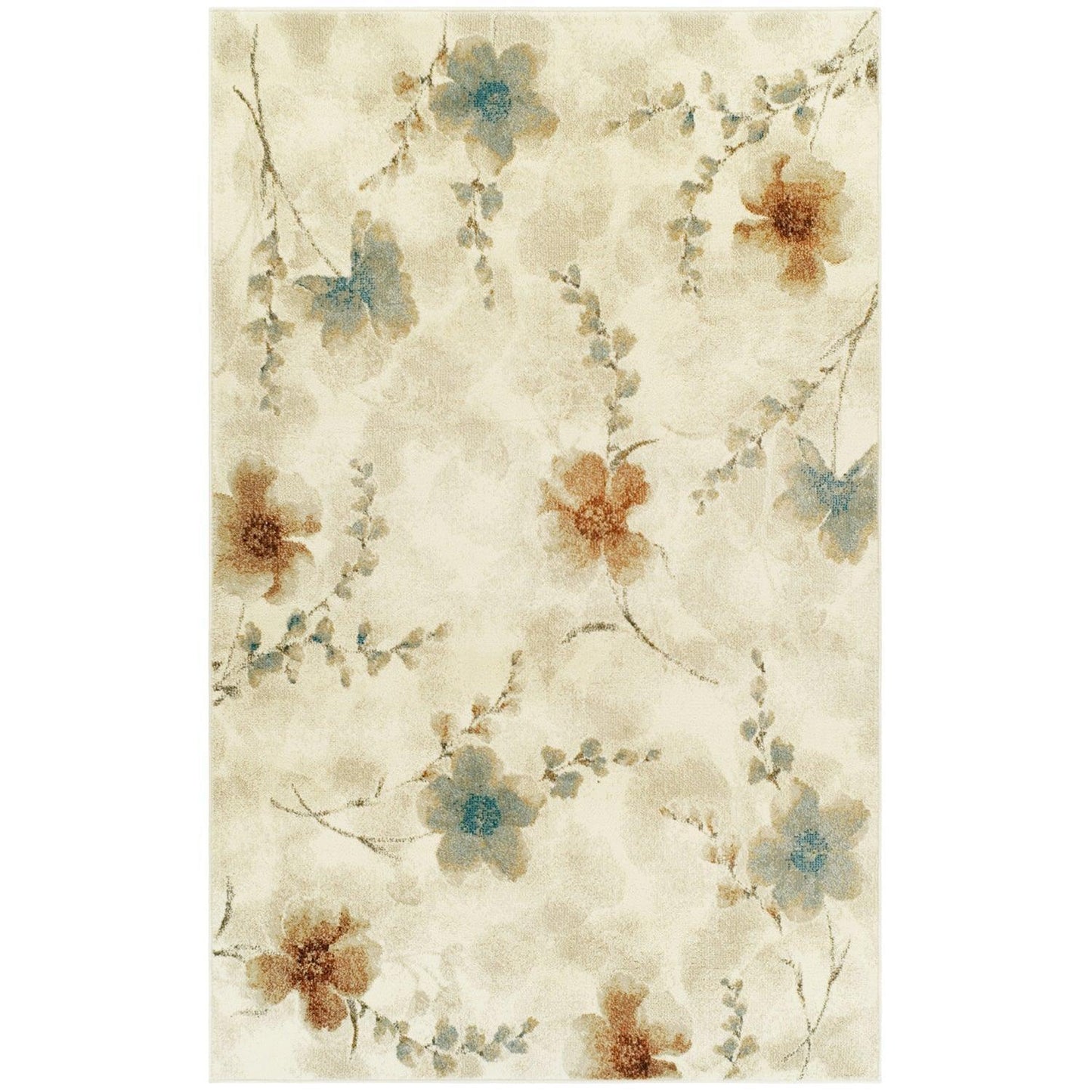 Fiore Modern Oriental Floral Rug FredCo