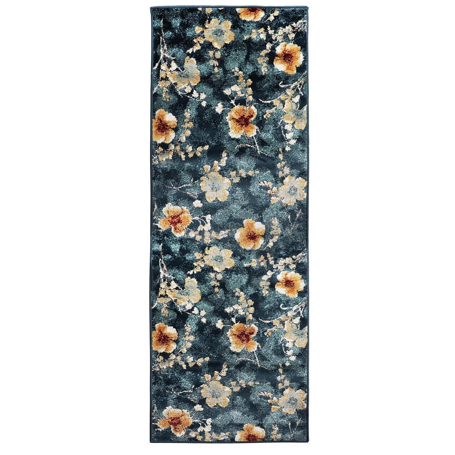 Fiore Modern Oriental Floral Rug FredCo