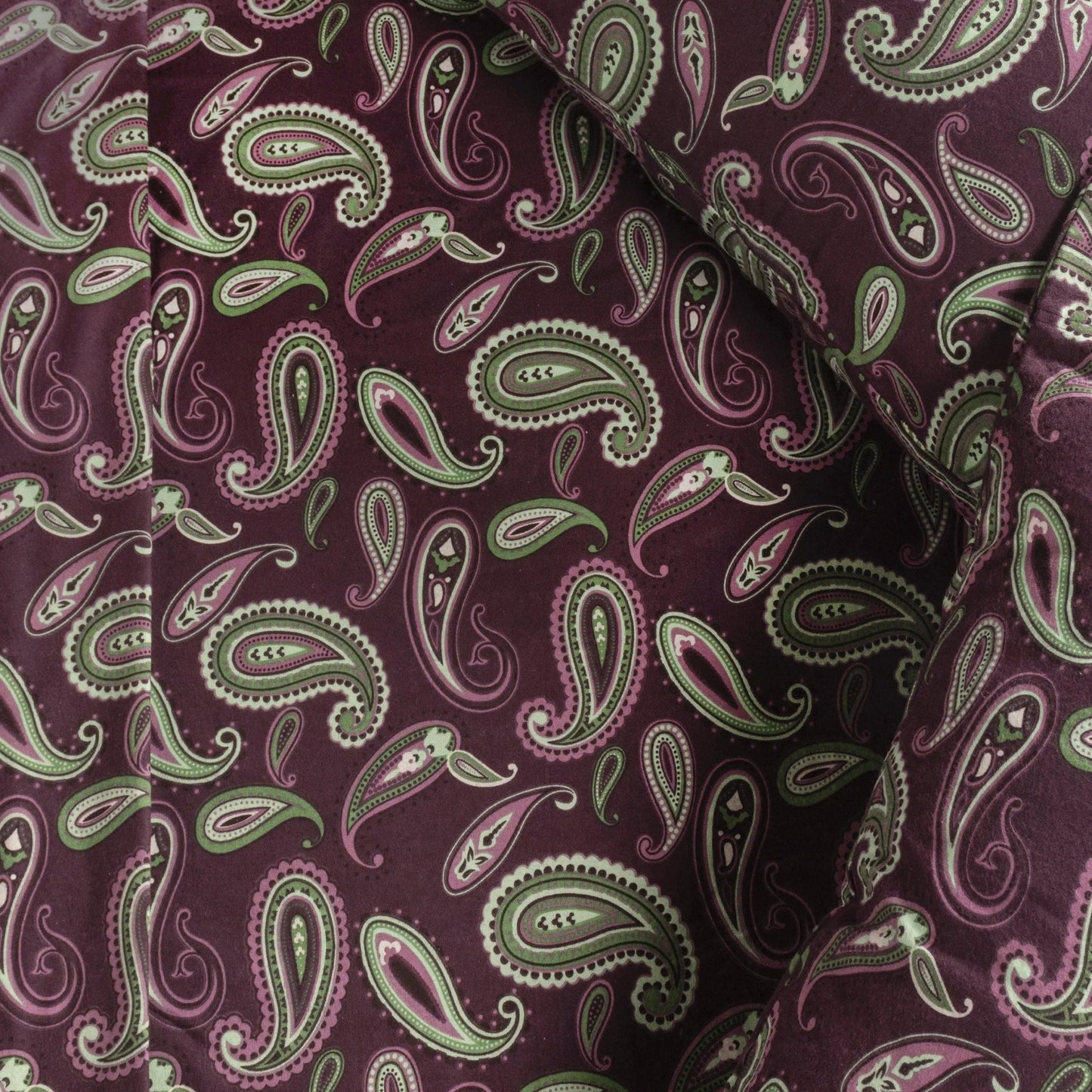 Flannel 100% Cotton All-Season Deep Pocket Paisley Sheet Set FredCo