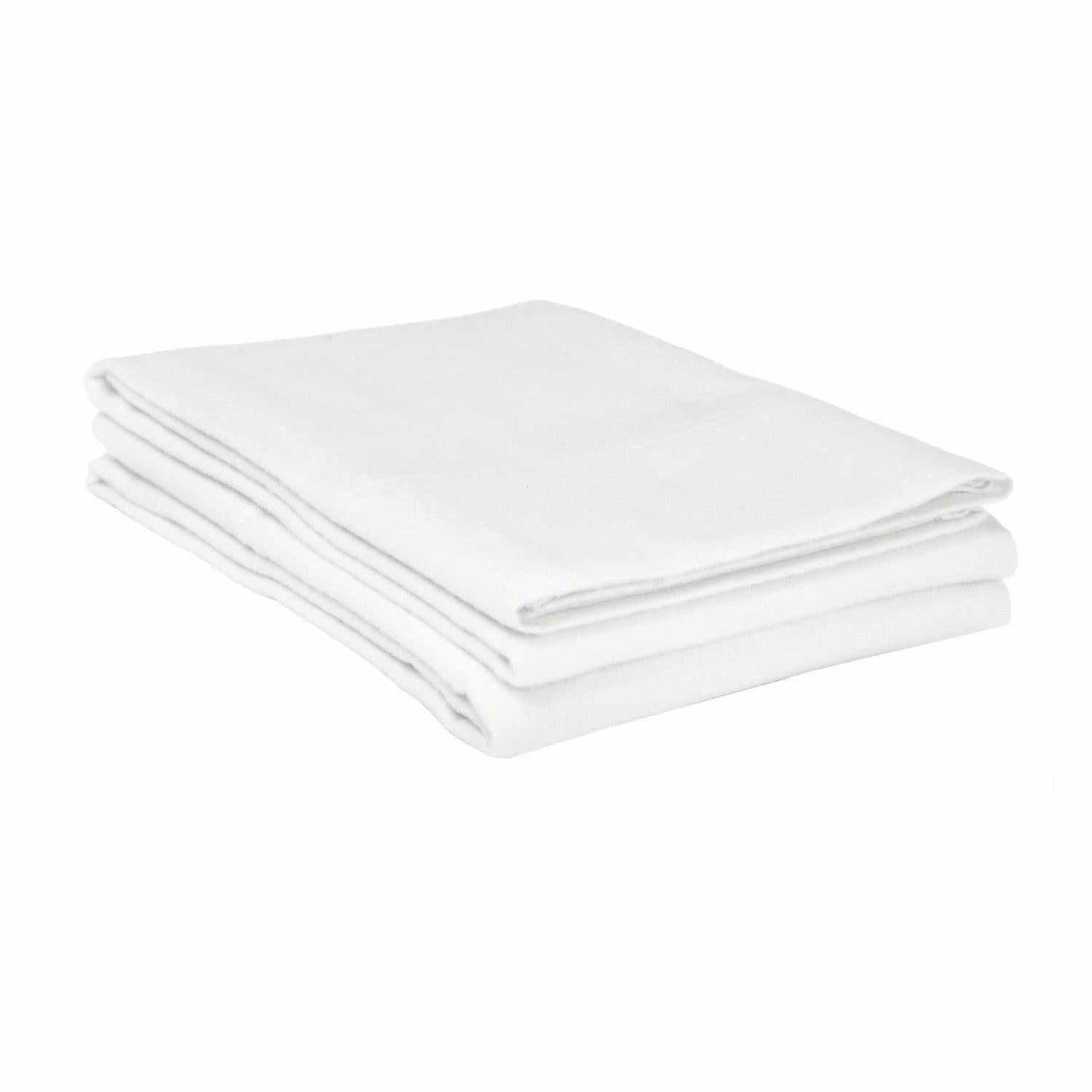 Flannel 100% Cotton Bedroom Favorite Solid Pillowcase Set FredCo