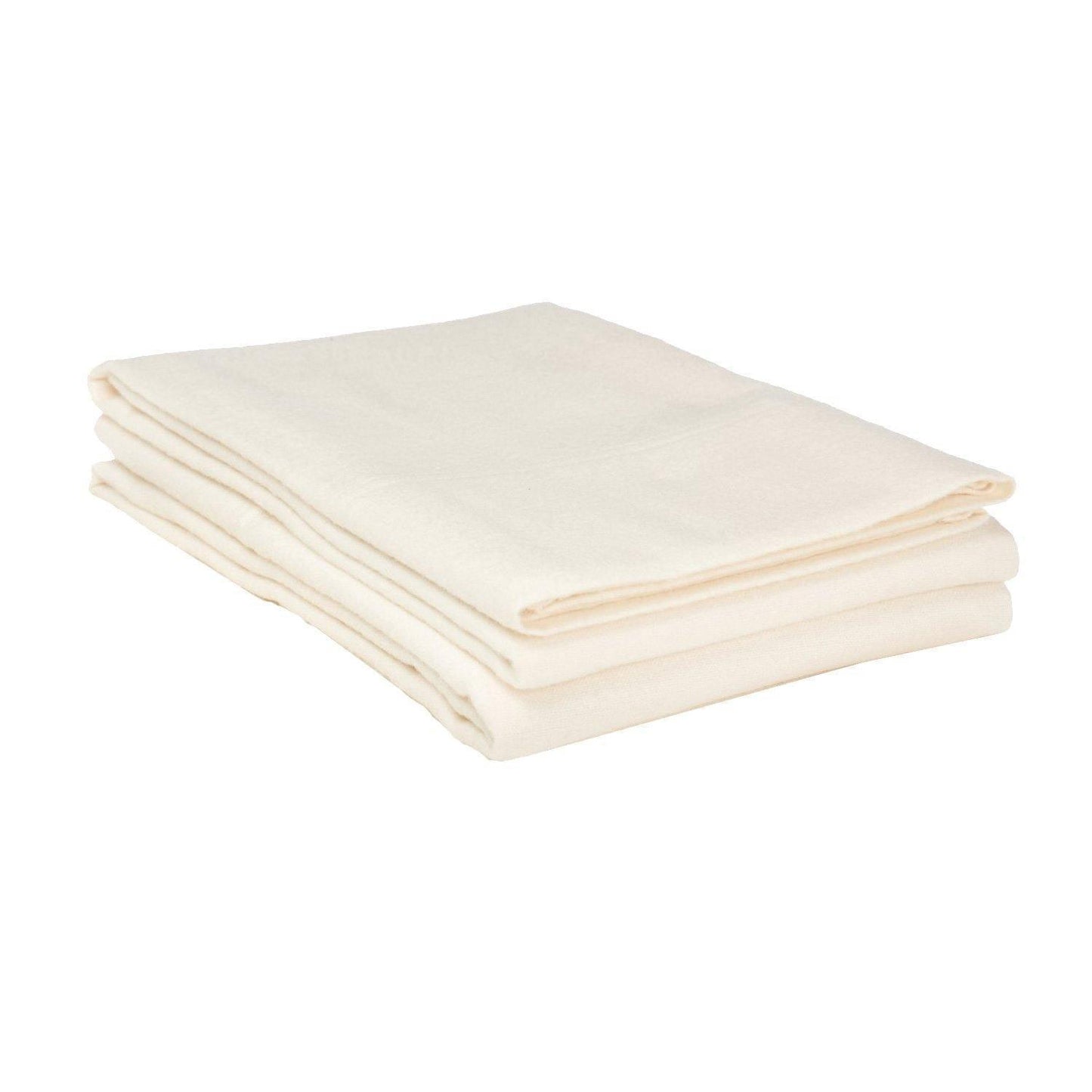 Flannel 100% Cotton Bedroom Favorite Solid Pillowcase Set FredCo
