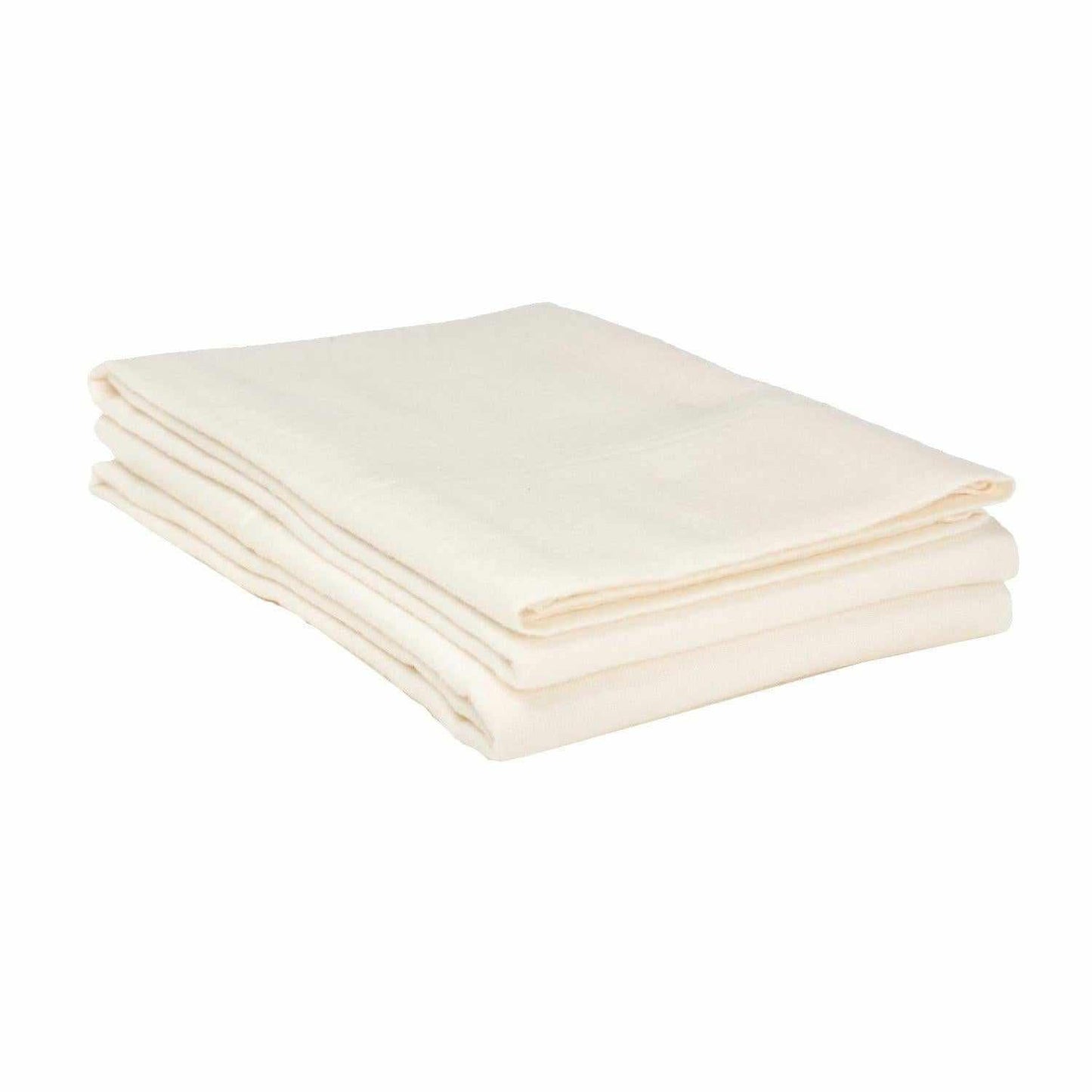 Flannel 100% Cotton Bedroom Favorite Solid Pillowcase Set FredCo