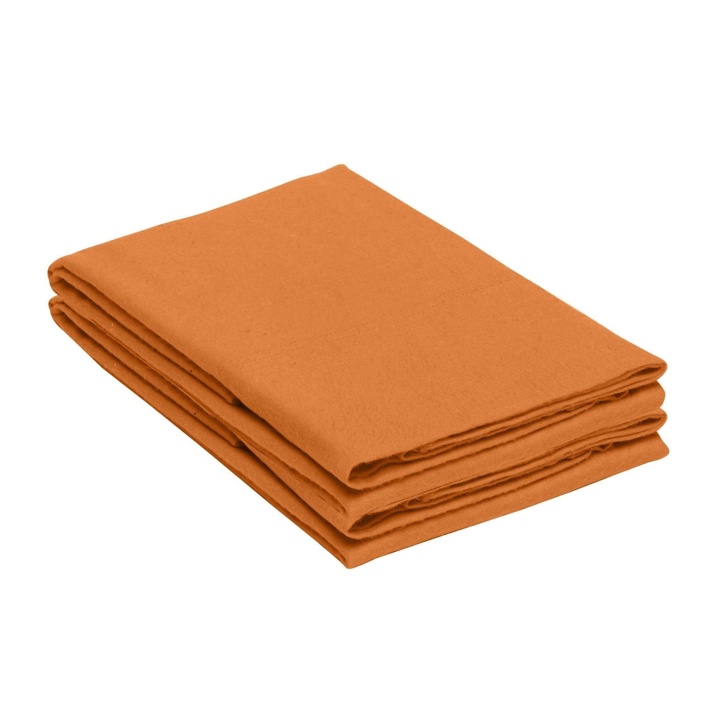 Flannel 100% Cotton Bedroom Favorite Solid Pillowcase Set FredCo