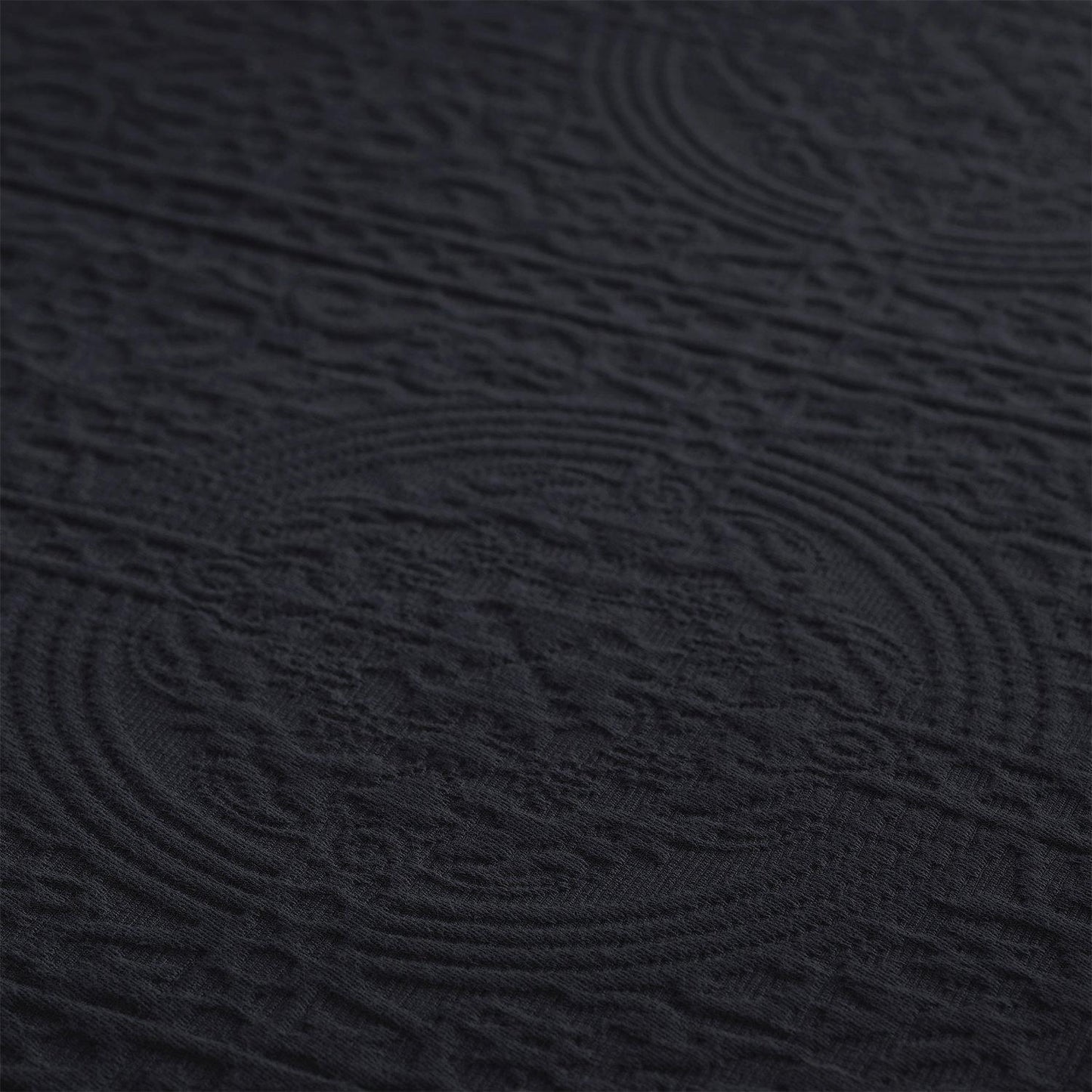 Fleur De Lis 100% Cotton Jacquard Matelassé Bedspread Set FredCo