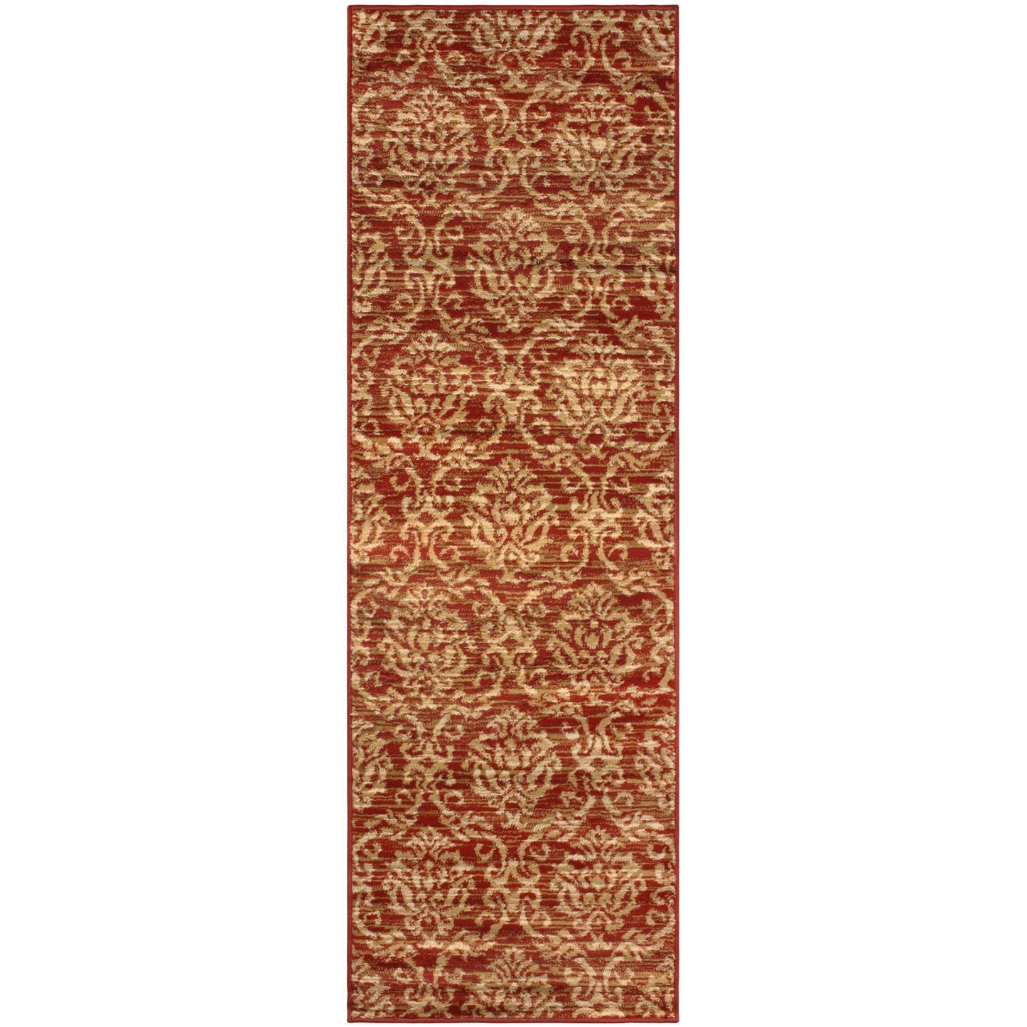 Fleur Vintage Baroque Damask Rug FredCo