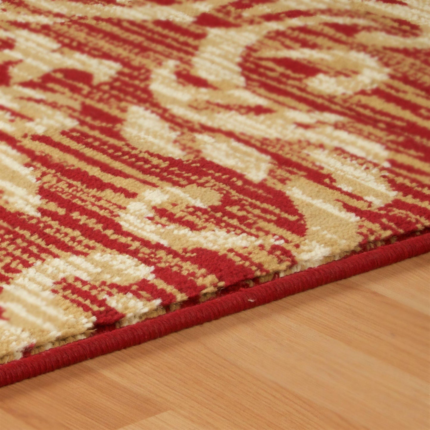 Fleur Vintage Baroque Damask Rug FredCo