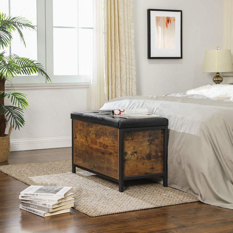Flip Top Storage Ottoman FredCo