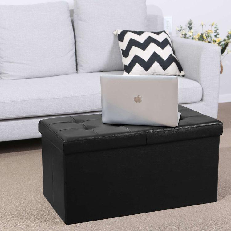Flipping Lid Ottman Bench Black 30” L FredCo