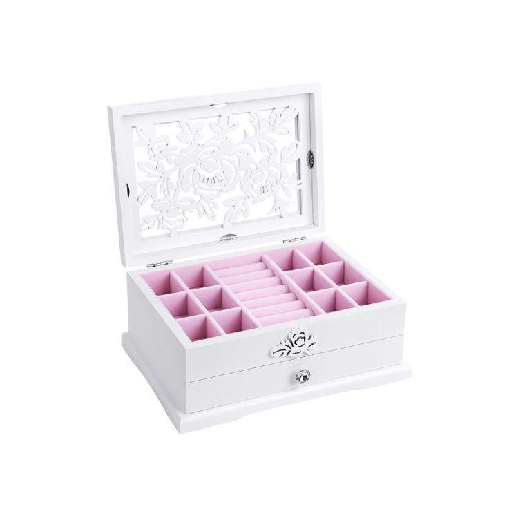 Flower Carving Jewelry Organizer FredCo