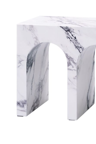 Fritzy Engineered Stone End Table FredCo