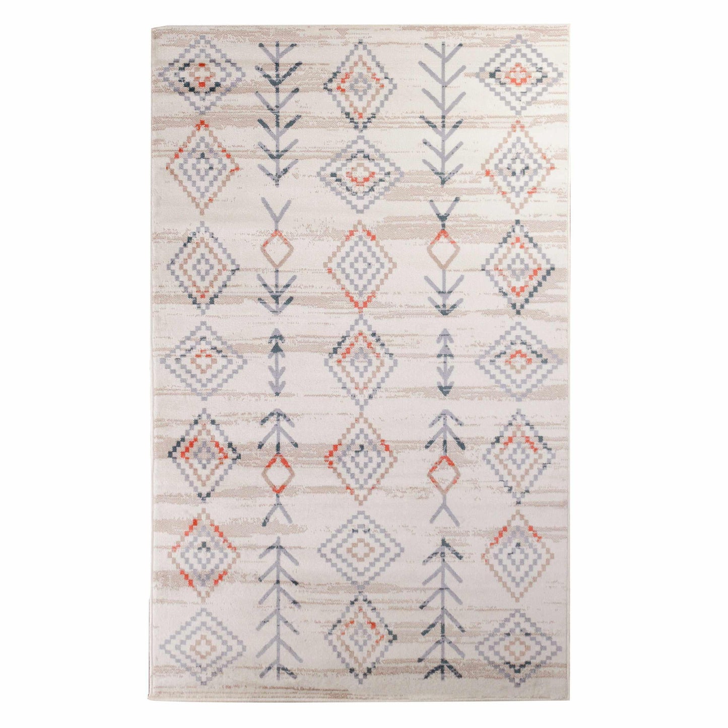 Gared Traditional Southwestern Rustic Tribal Rug FredCo