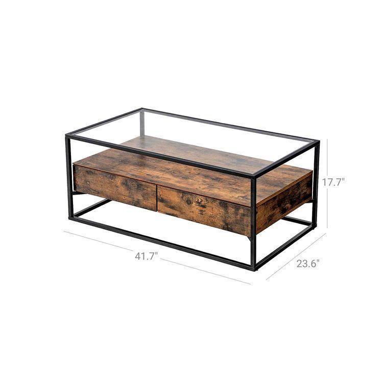 Glass Top Coffee Table FredCo