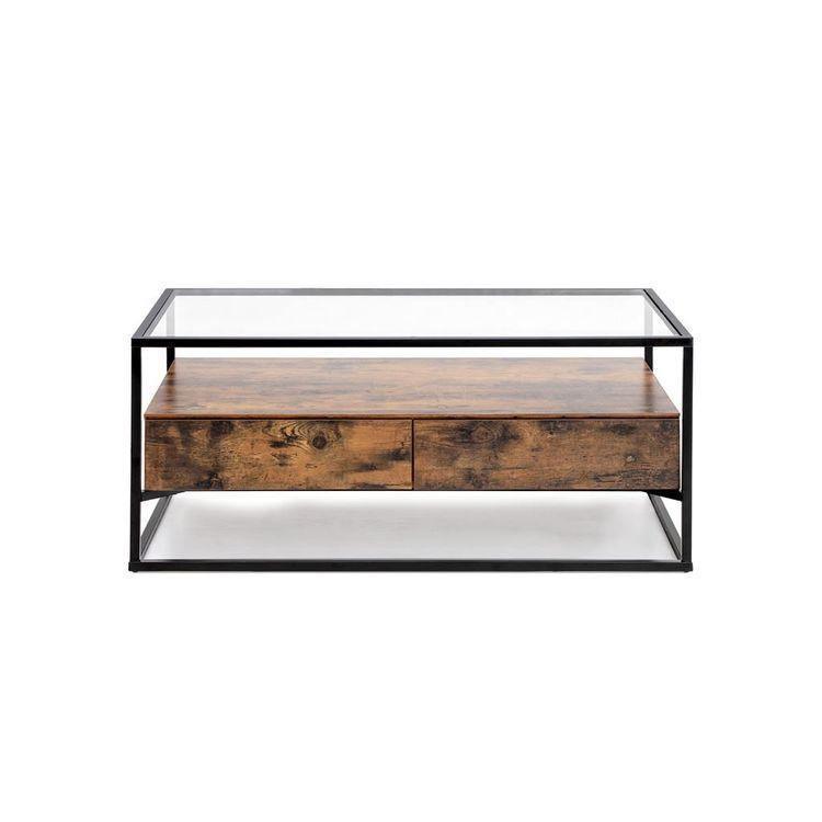 Glass Top Coffee Table FredCo