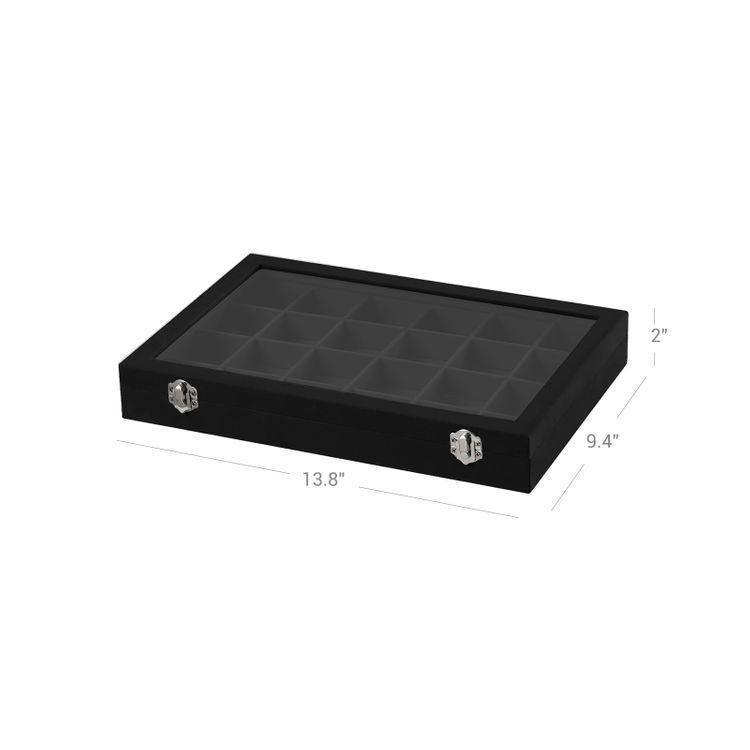 Glass Window Jewelry Box FredCo