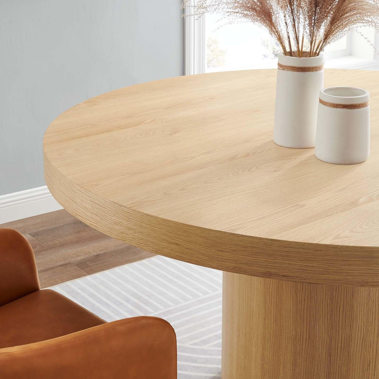 Gratify 60" Round Dining Table, EEI-4911 FredCo