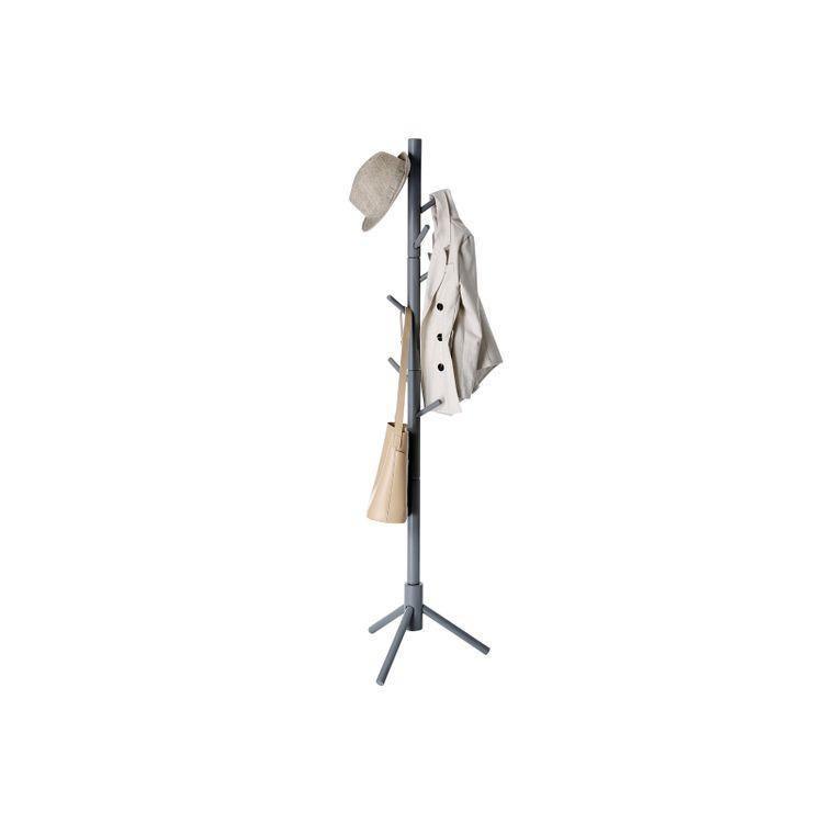 Gray Wood Coat Tree FredCo