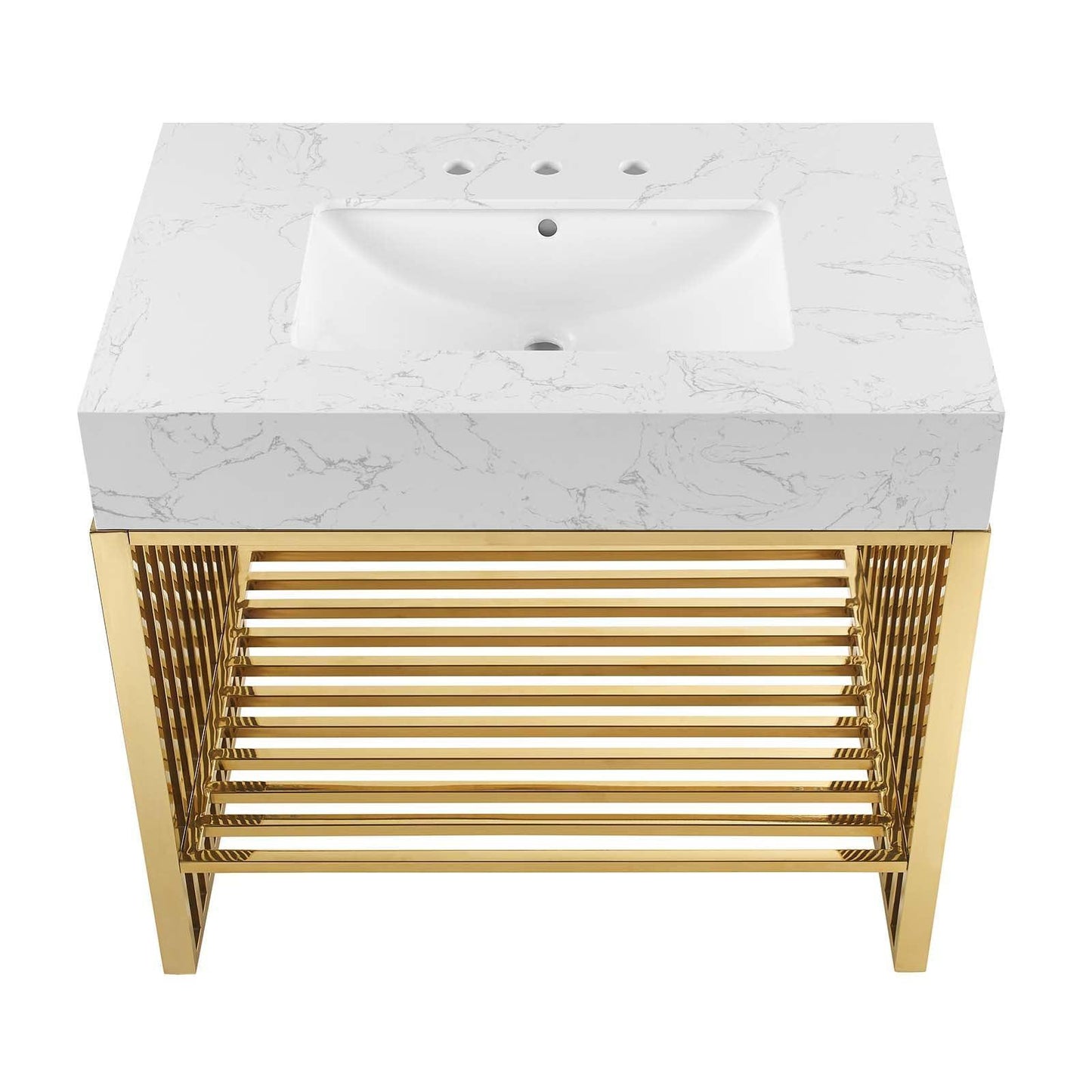 Gridiron 36" Bathroom Vanity, EEI-6107 FredCo