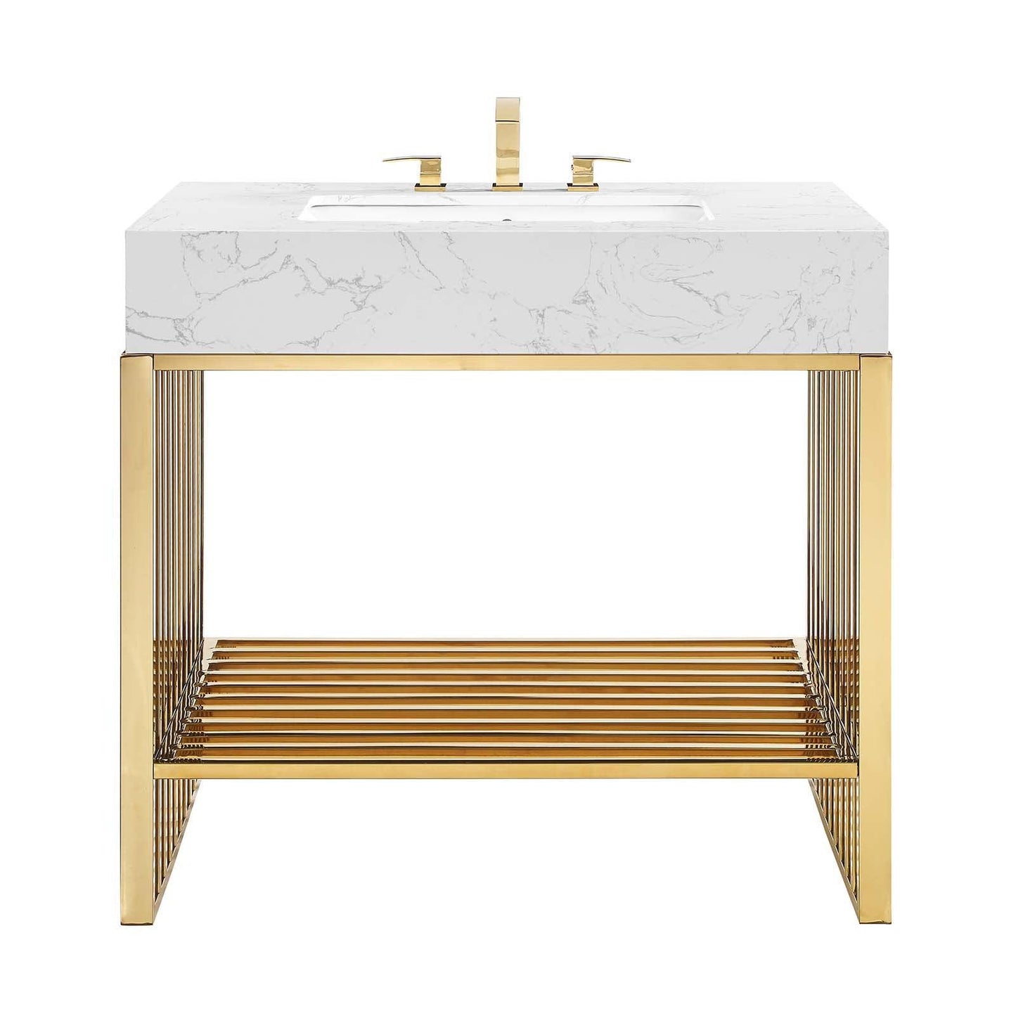 Gridiron 36" Bathroom Vanity, EEI-6107 FredCo