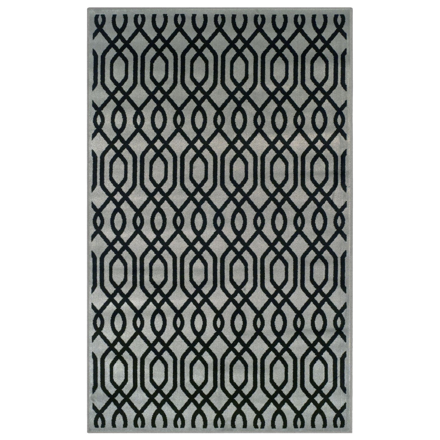 Gryffon Vintage Lattice Geometric Rug FredCo