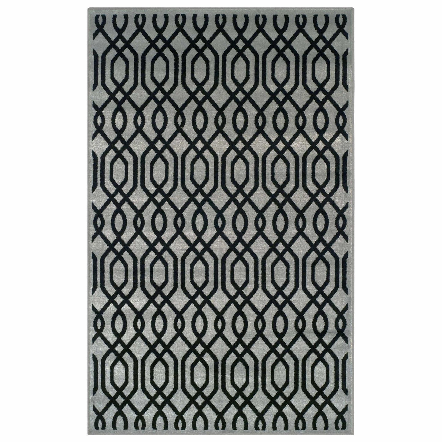 Gryffon Vintage Lattice Geometric Rug FredCo