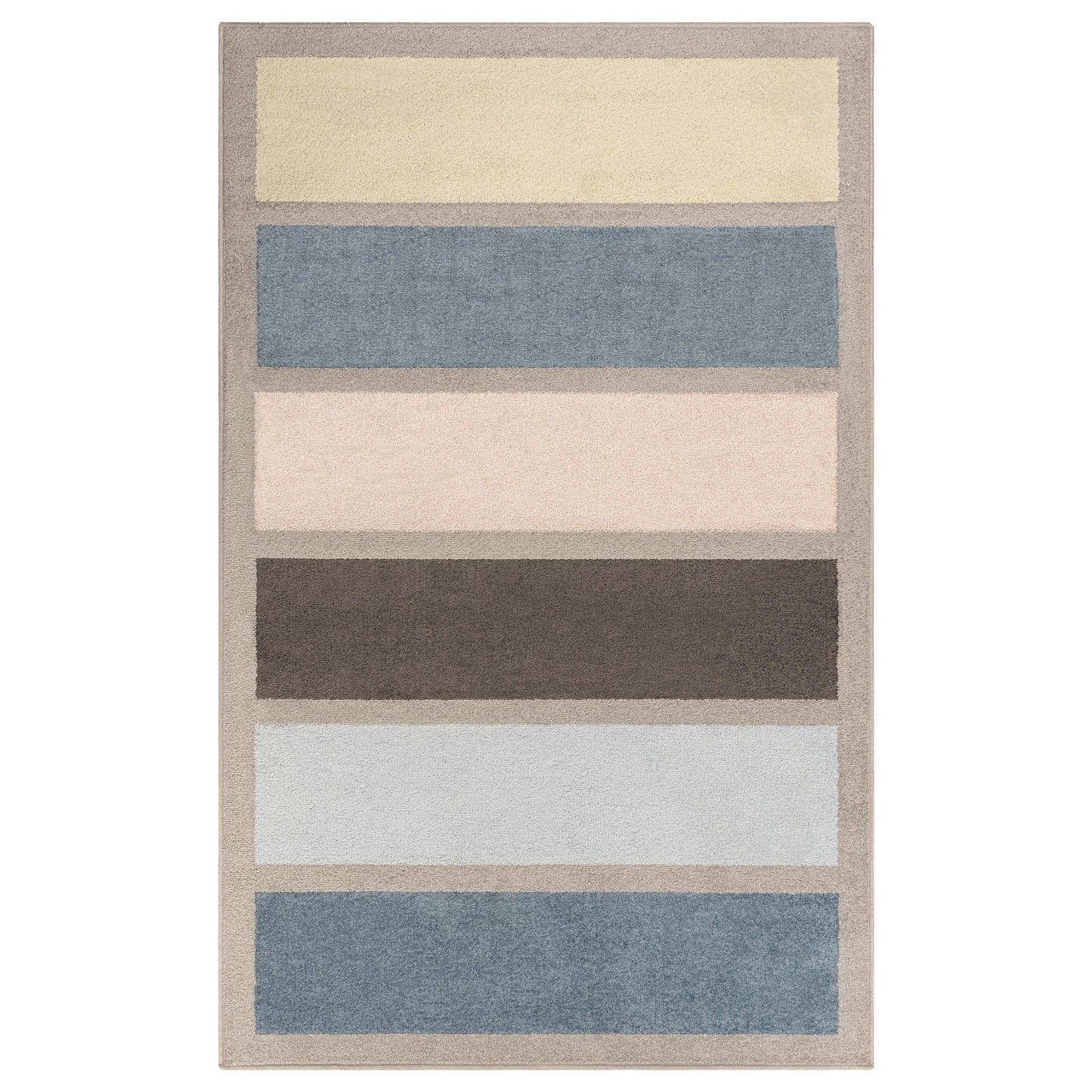 Gypsy Modern Pastel Stripes Rug FredCo