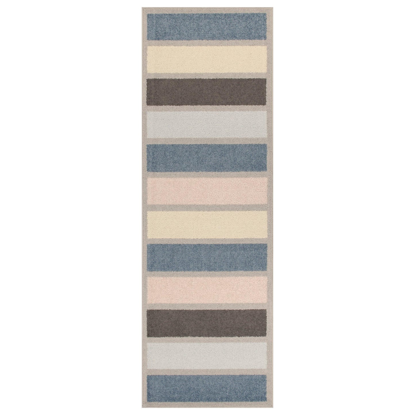 Gypsy Modern Pastel Stripes Rug FredCo