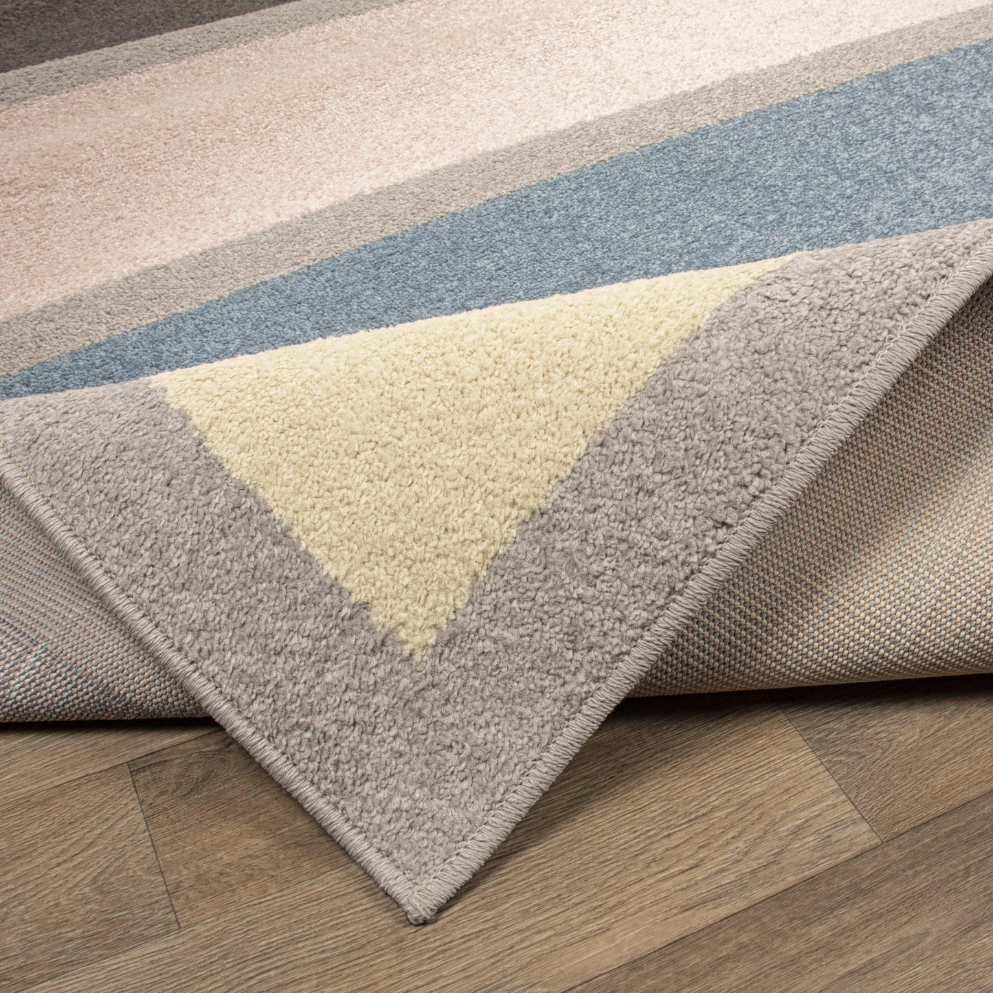 Gypsy Modern Pastel Stripes Rug FredCo