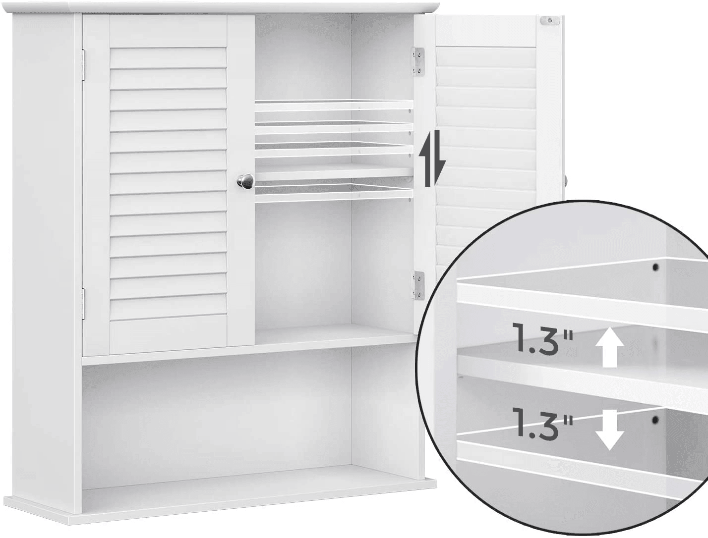 Hanging Bathroom Storage Organizer FredCo