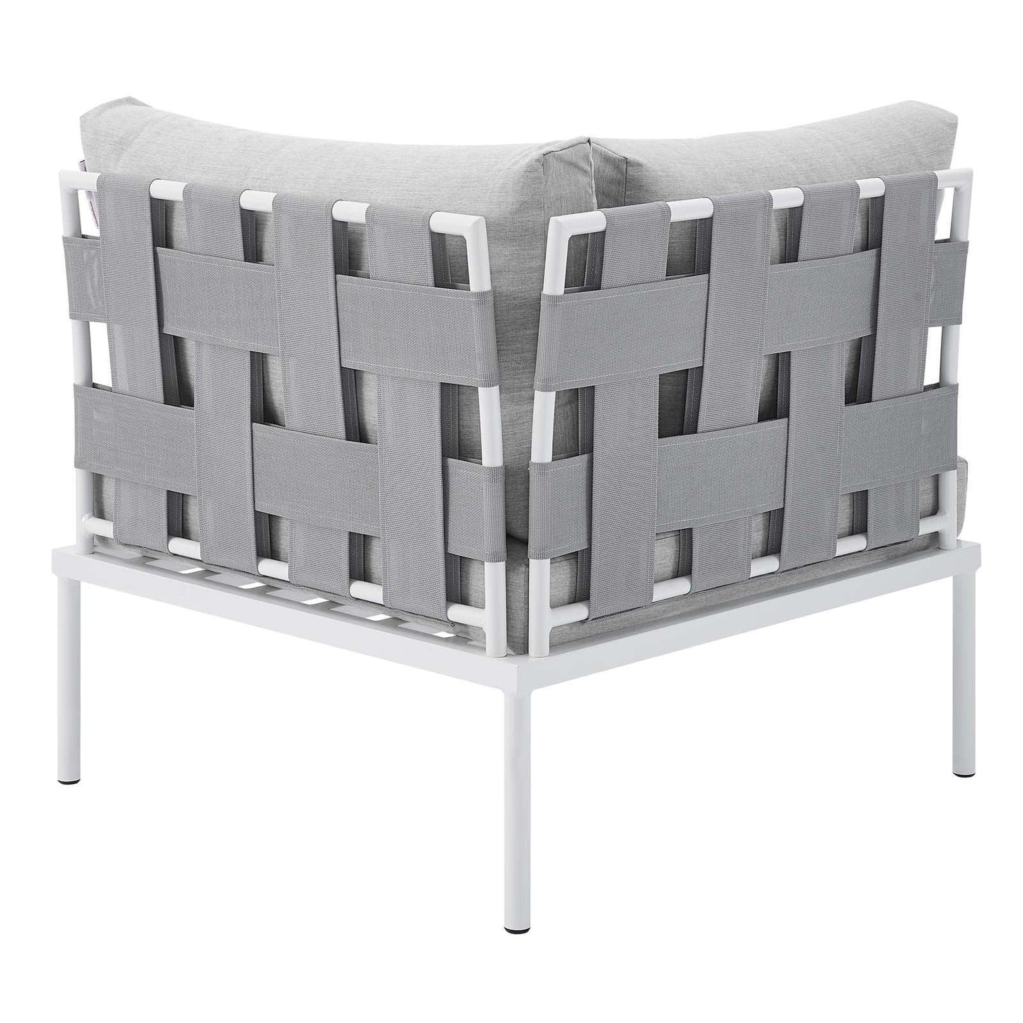 Harmony 10-Piece Sunbrella Outdoor Patio Aluminum Sectional Sofa Set, EEI-4953 FredCo