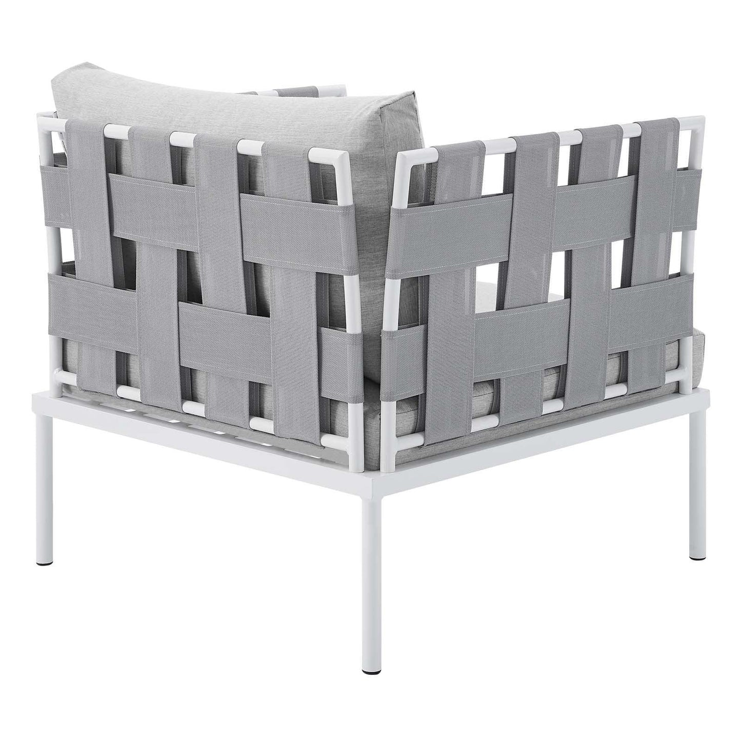 Harmony 10-Piece Sunbrella Outdoor Patio Aluminum Sectional Sofa Set, EEI-4953 FredCo