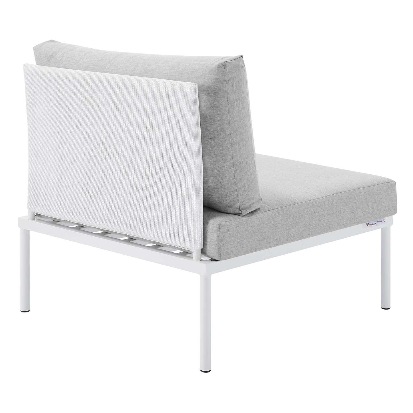 Harmony 4-Piece Sunbrella Outdoor Patio Aluminum Seating Set, EEI-4690 FredCo
