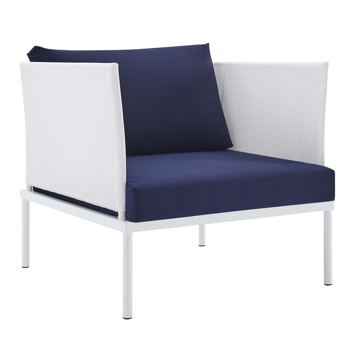 Harmony Sunbrella Outdoor Patio Aluminum Armchair, EEI-4955 FredCo