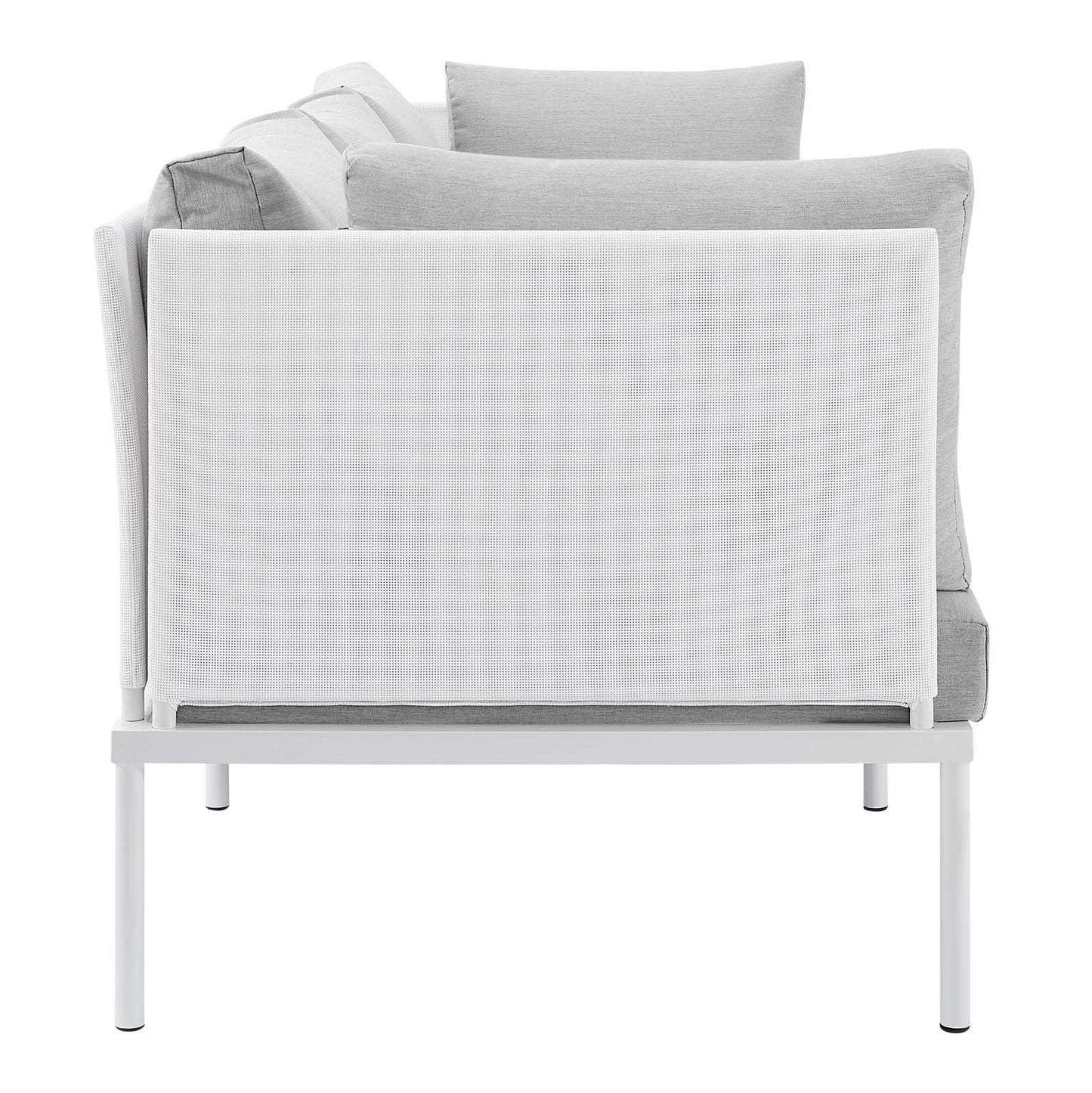Harmony Sunbrella Outdoor Patio Aluminum Sofa, EEI-4967 FredCo