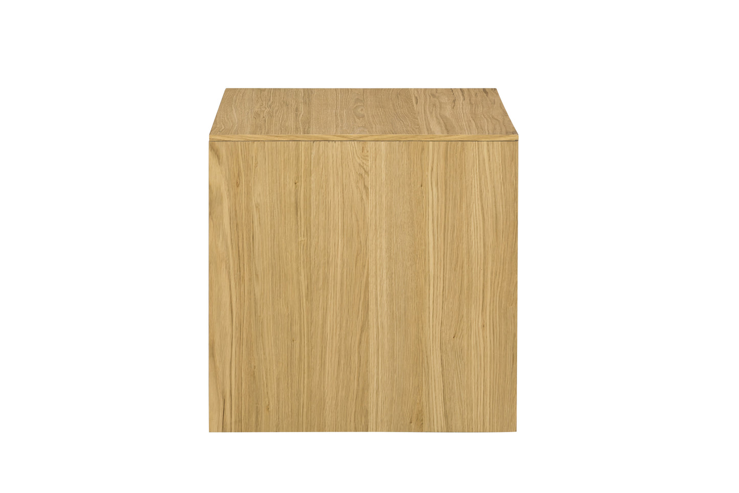 Harold Natural Oak Finish End Table FredCo