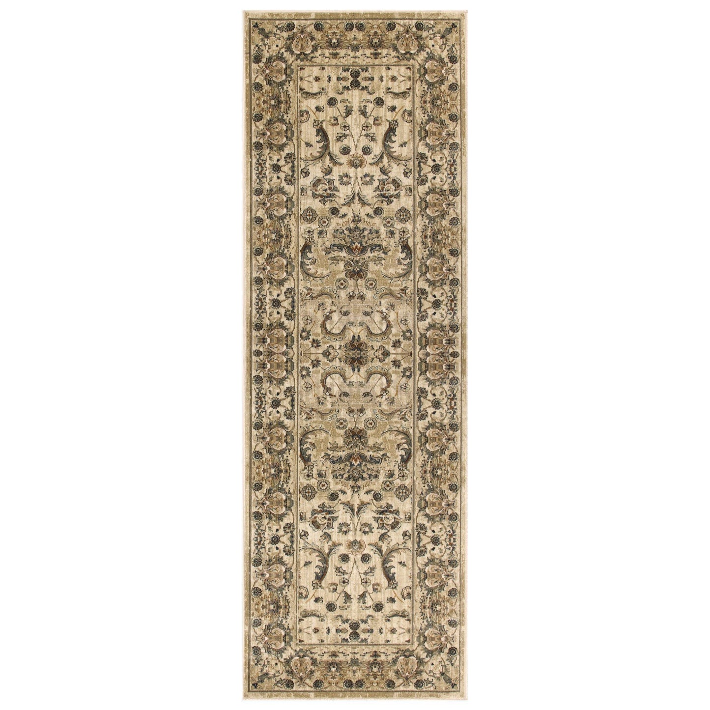 Hasini Vintage Oriental Floral Rug FredCo