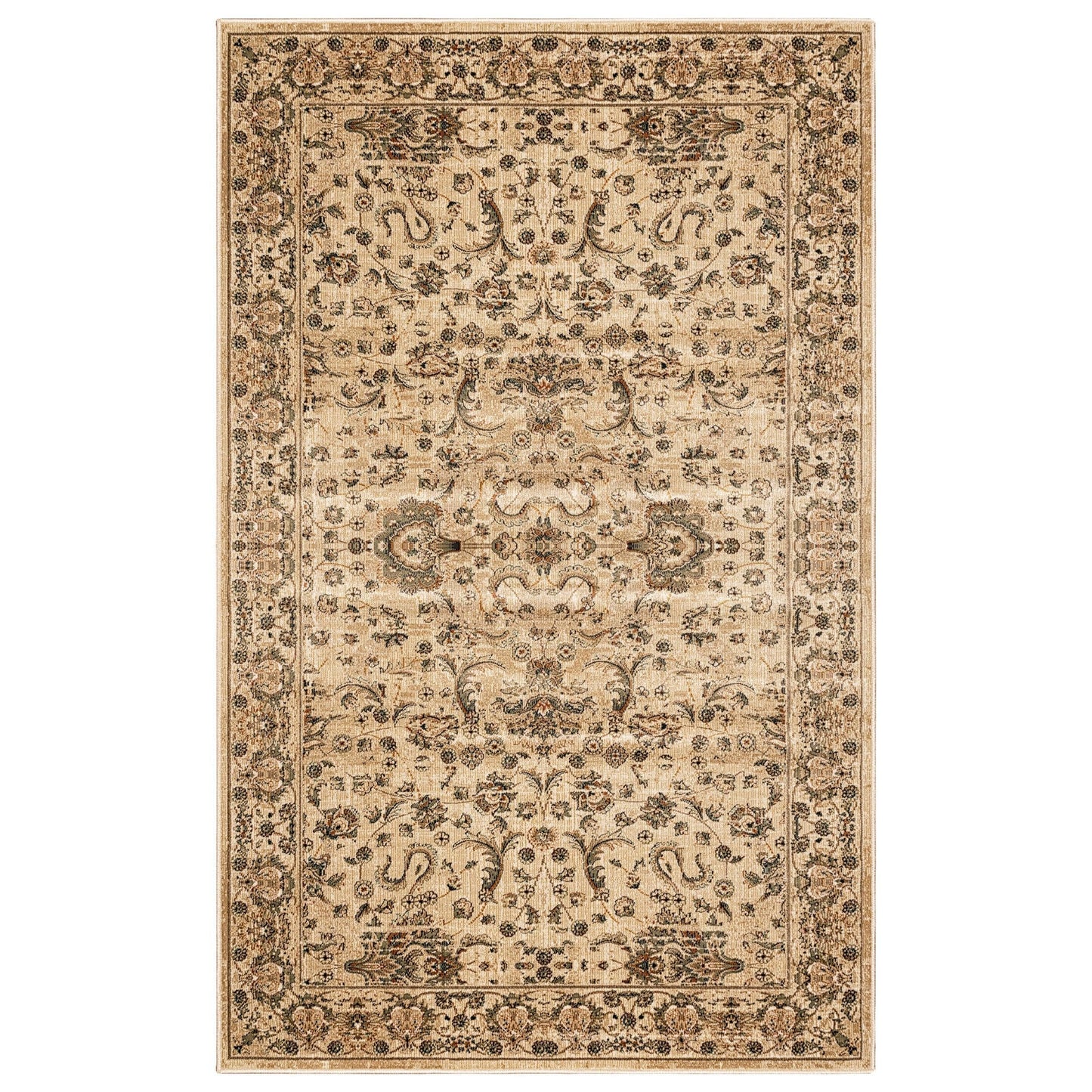 Hasini Vintage Oriental Floral Rug FredCo