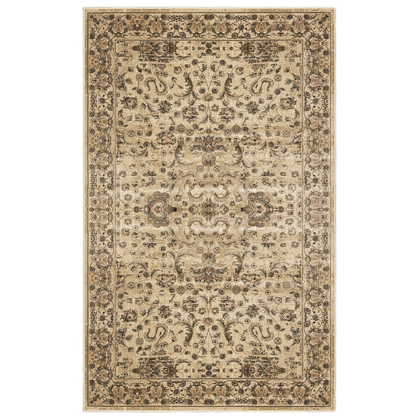 Hasini Vintage Oriental Floral Rug FredCo