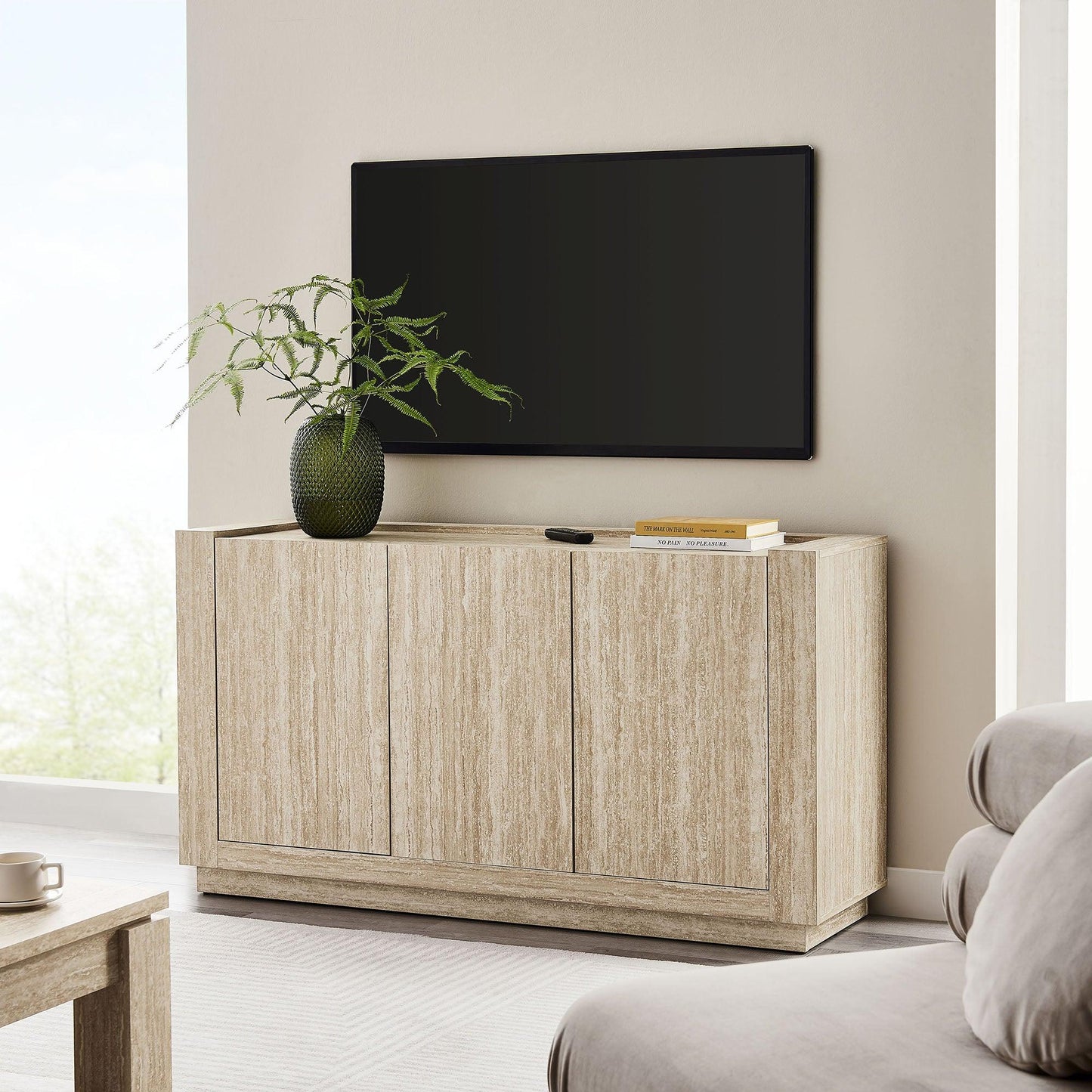 Hollis 59" Travertine Sideboard by Modway FredCo