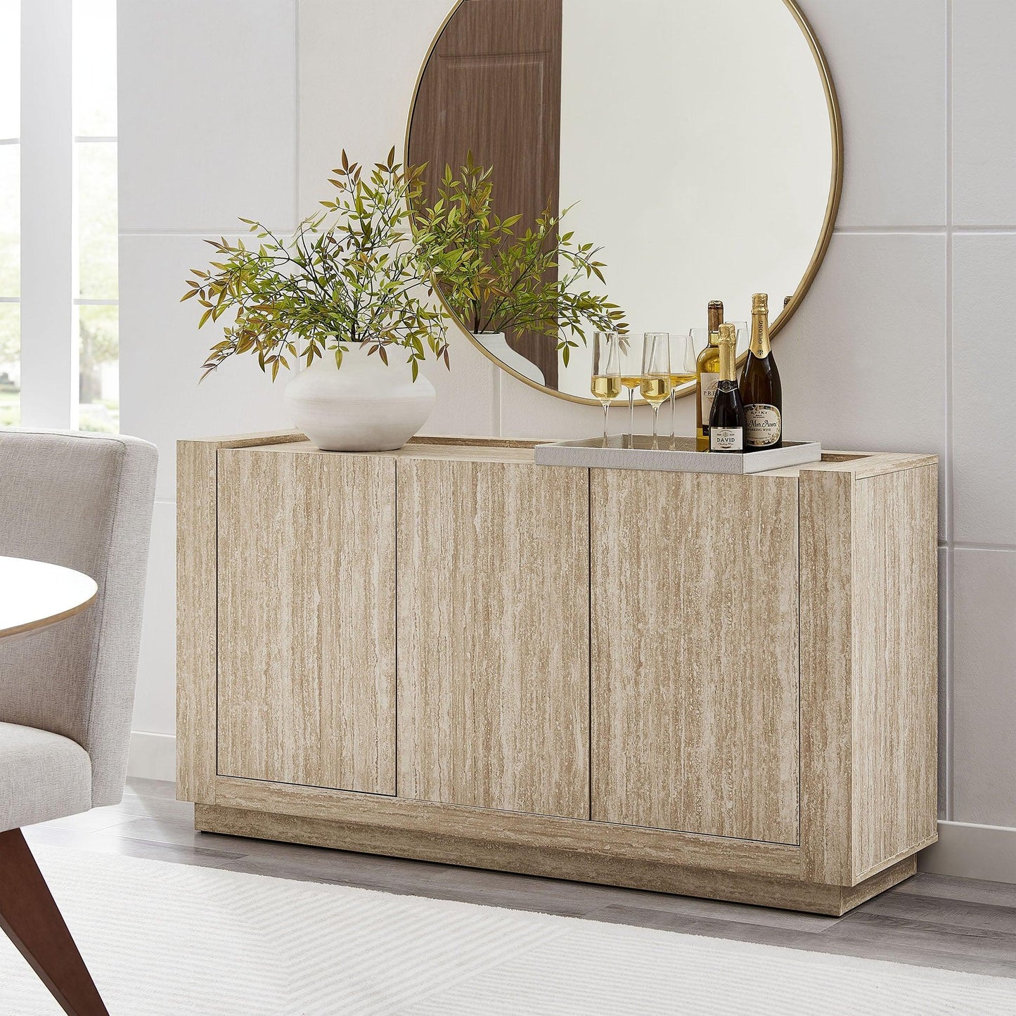 Hollis 59" Travertine Sideboard by Modway FredCo
